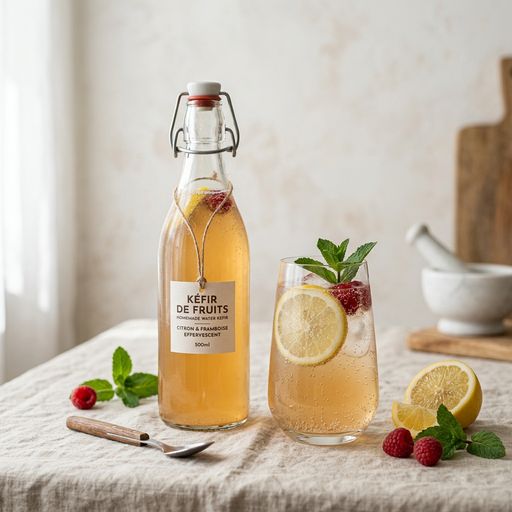 Fruit kefir