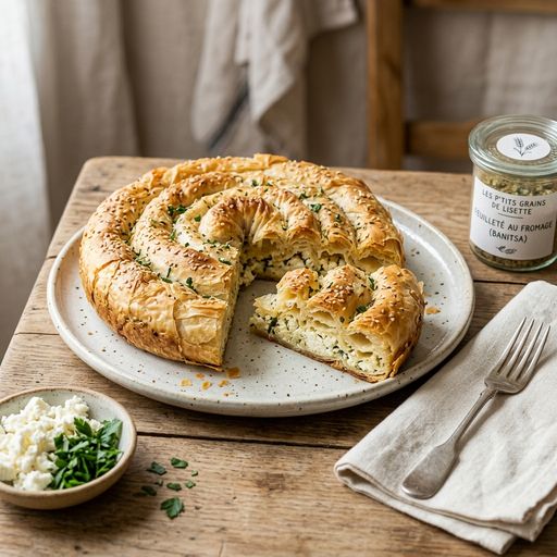 Cheese Pastry (Banitsa) - Les P'tits grains de Lisette