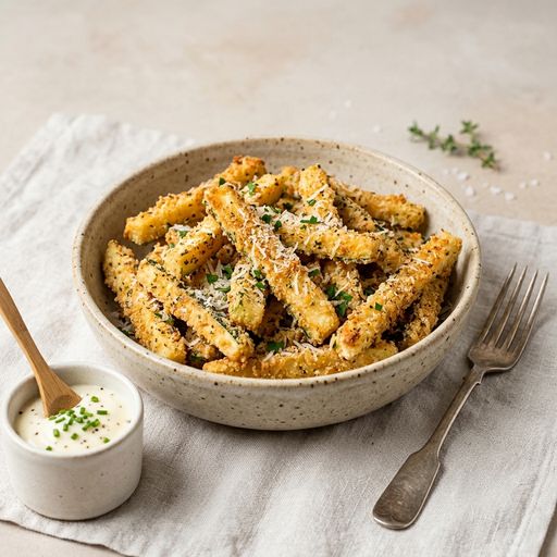 Zucchini Fries with Parmesan