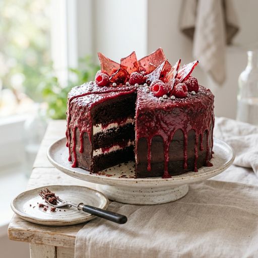 Gâteau ensanglanté d'Halloween