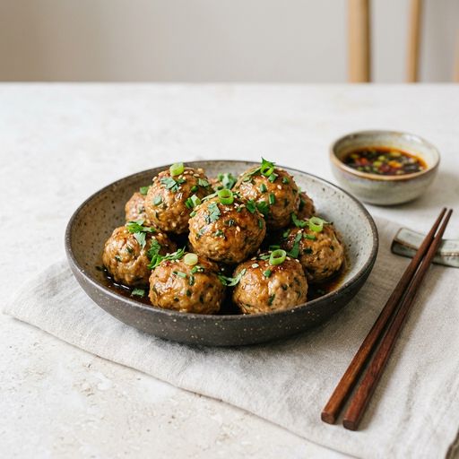 Fragrant Chinese Meatballs