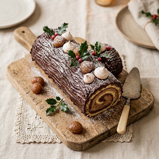 Yule log "Ceppu di Natale", Corsica region