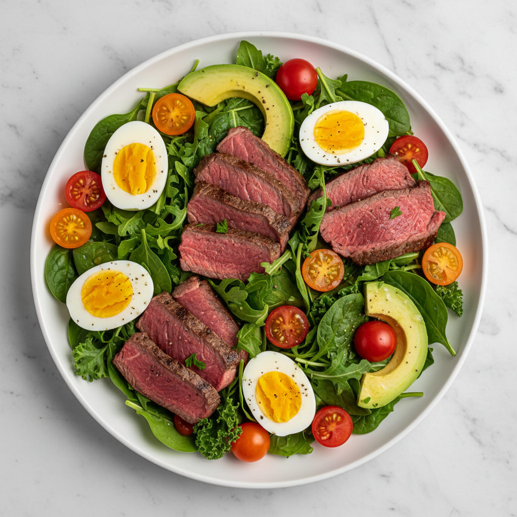 High-Protein Beef Salad