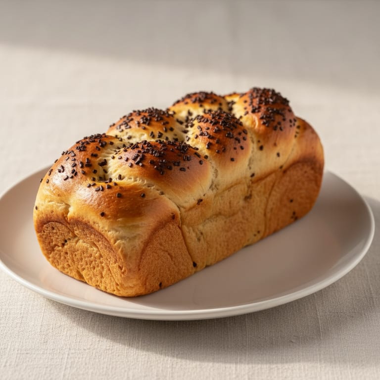 Brioche tressée sans oeuf
