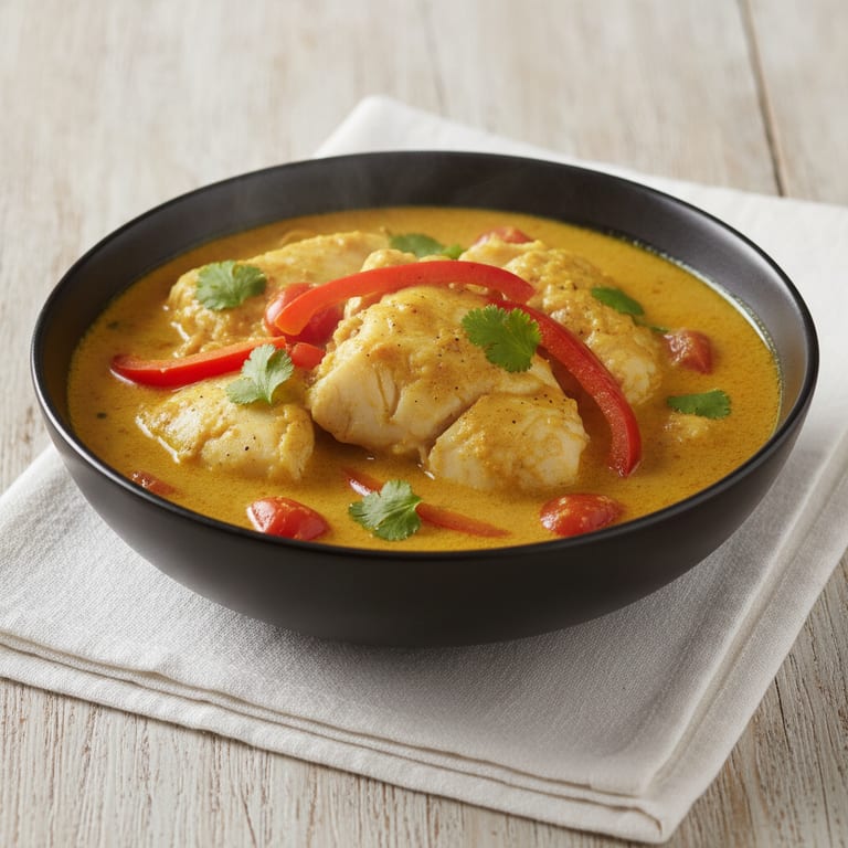 Curry Monkfish