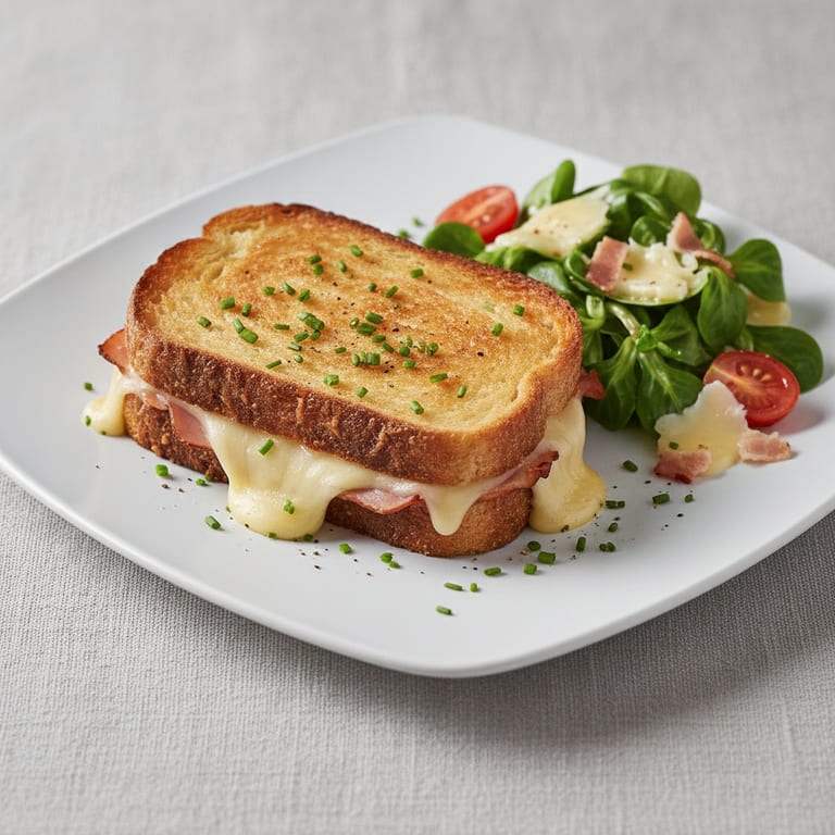 Croque raclette
