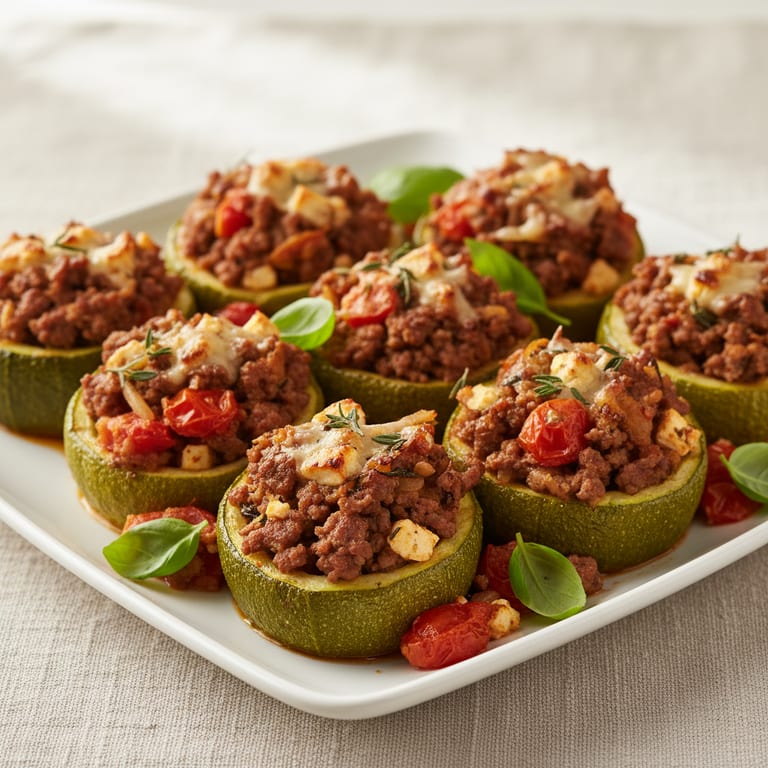 Courgette farcie