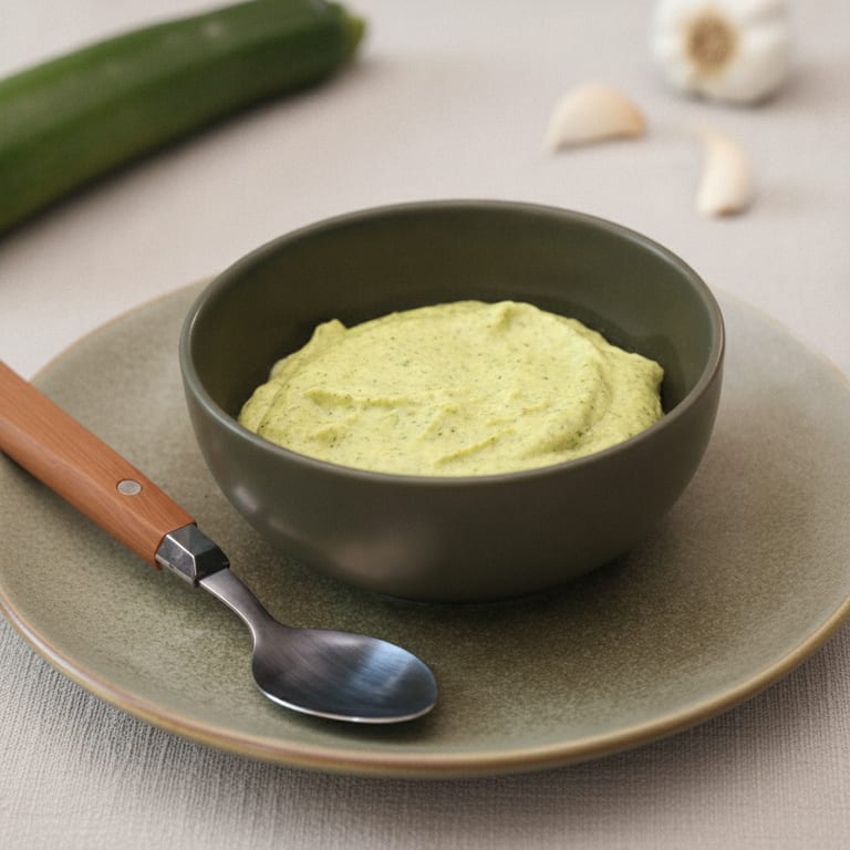 Purée de courgettes