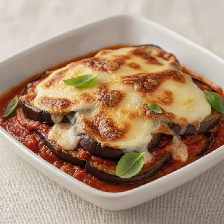 Aubergine à la parmesane