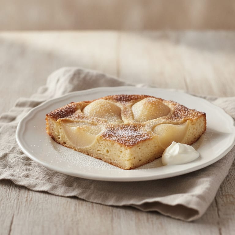 Easy Pear Clafoutis
