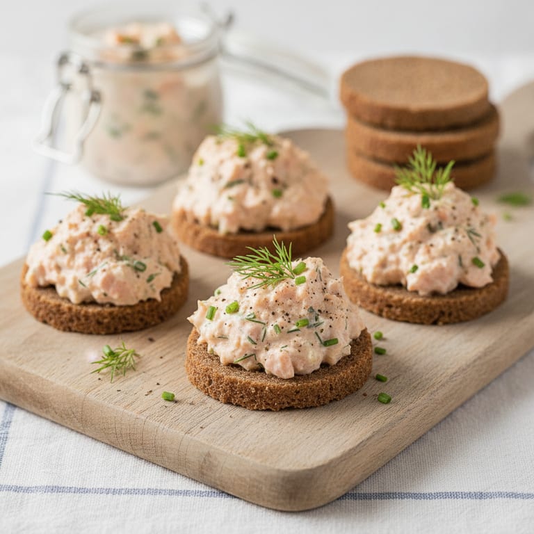 Rillette aux deux saumons