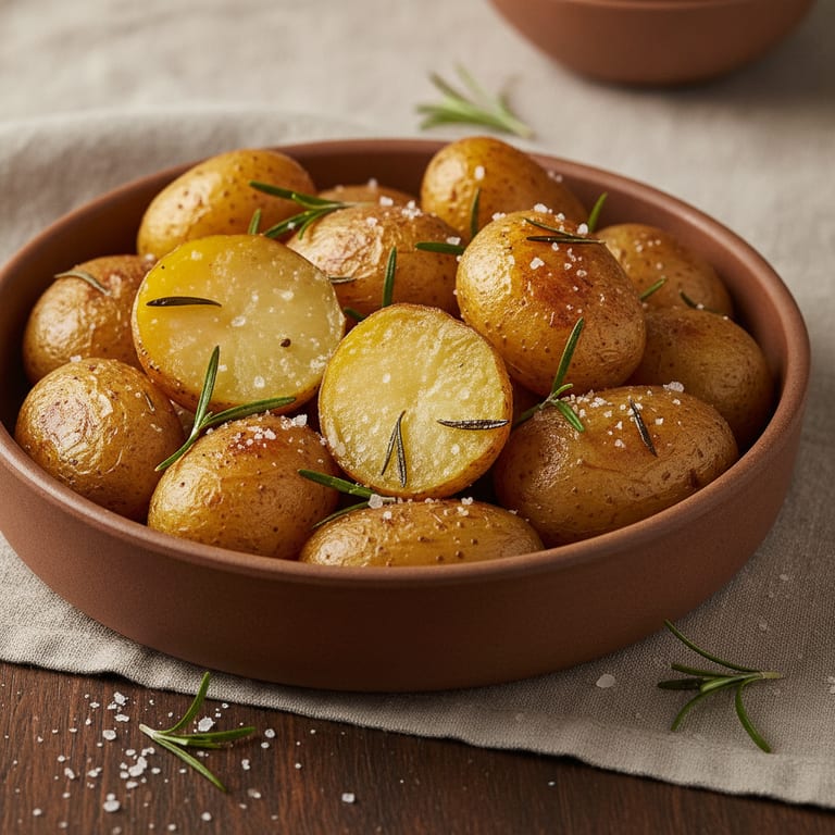Pommes de terre au four au romarin