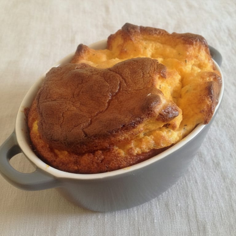 Soufflé au saumon