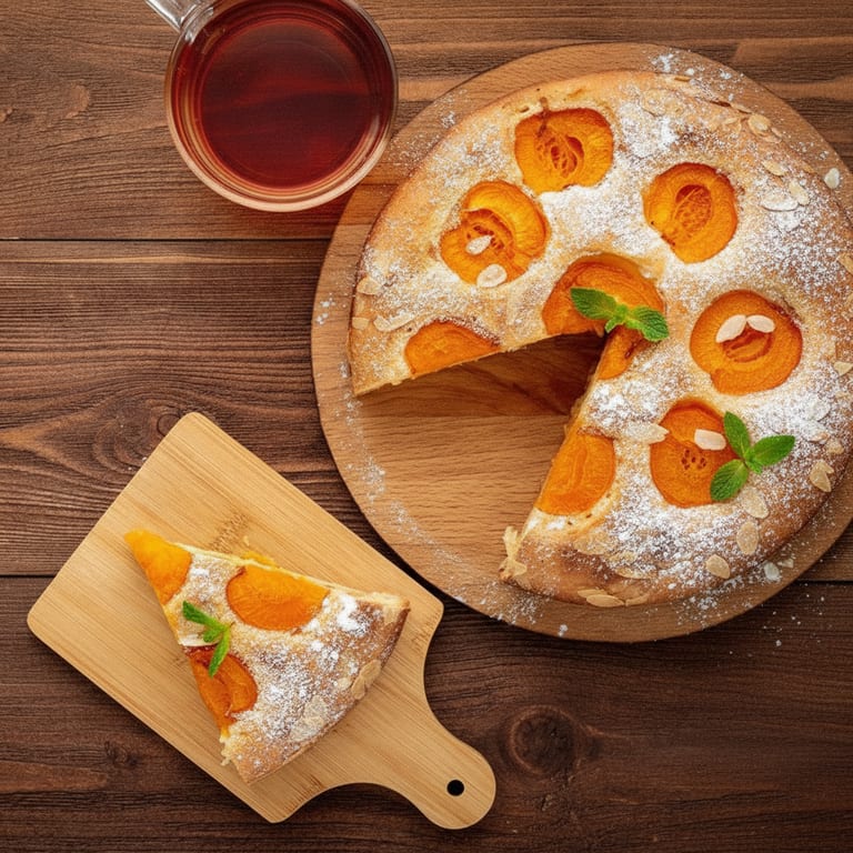 Tarte aux abricots