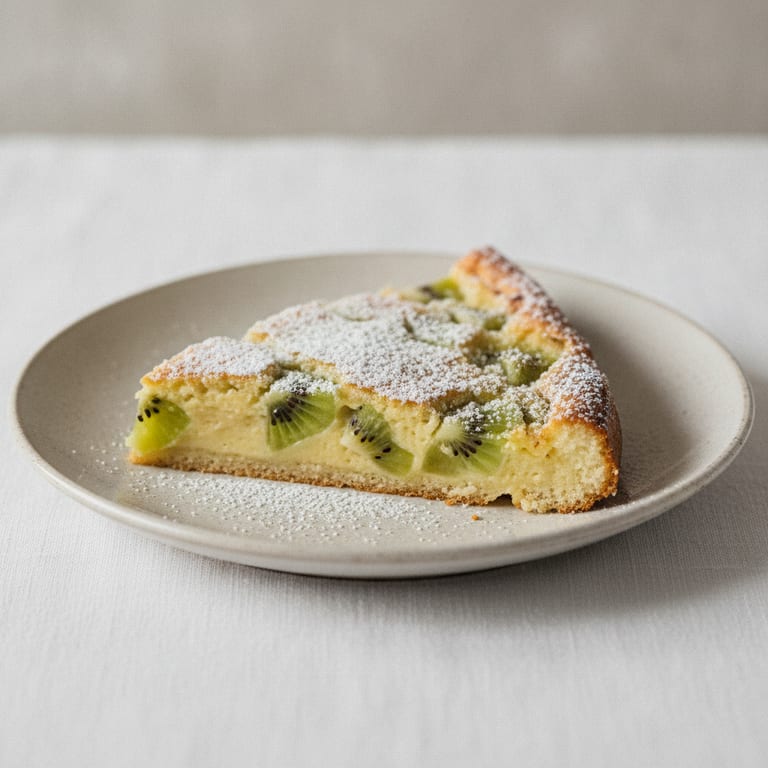 Kiwi Clafoutis