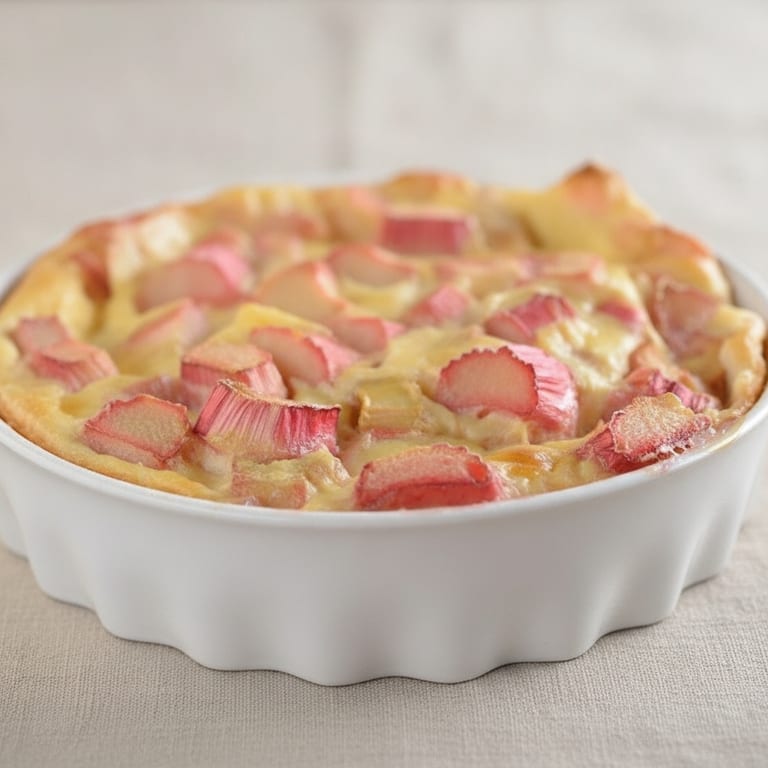 Rhubarb Sun Cake