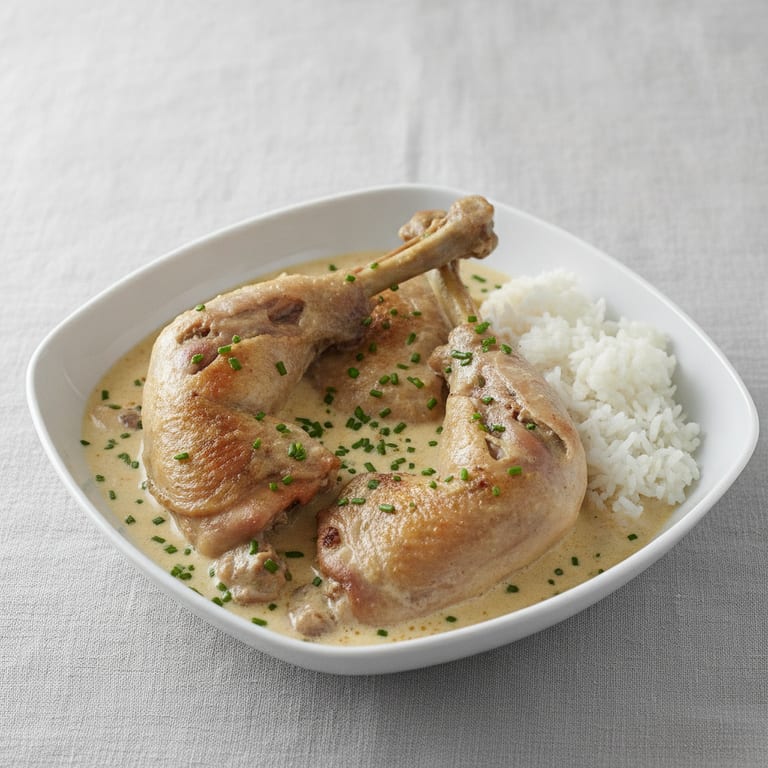 Poulet au lait de coco