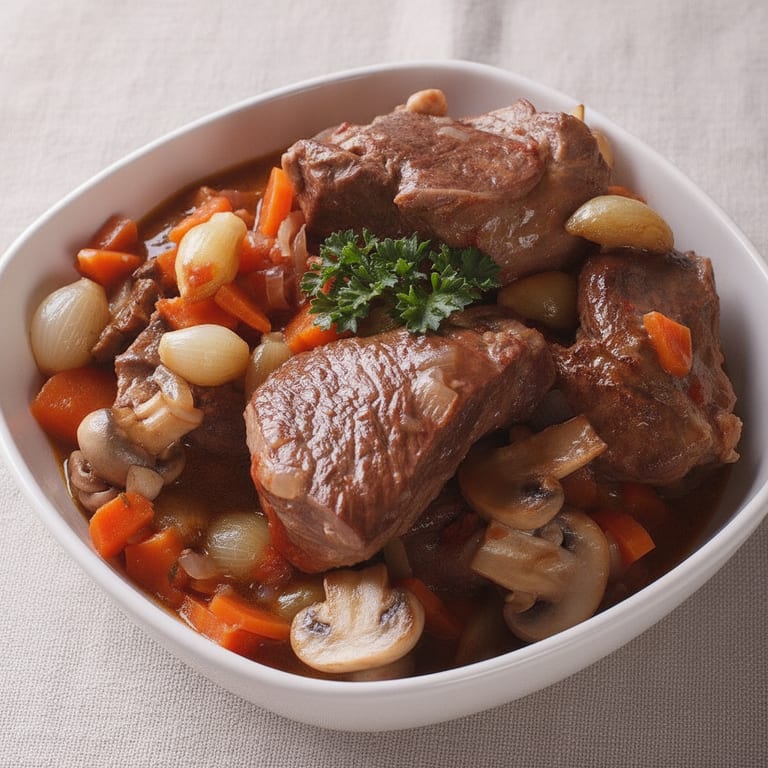 Boeuf bourguignon facile