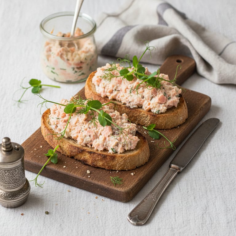 Rillettes aux deux saumons et fromage frais