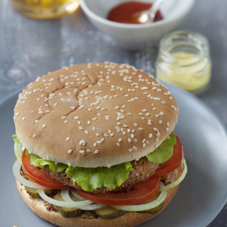Hamburger au tofu