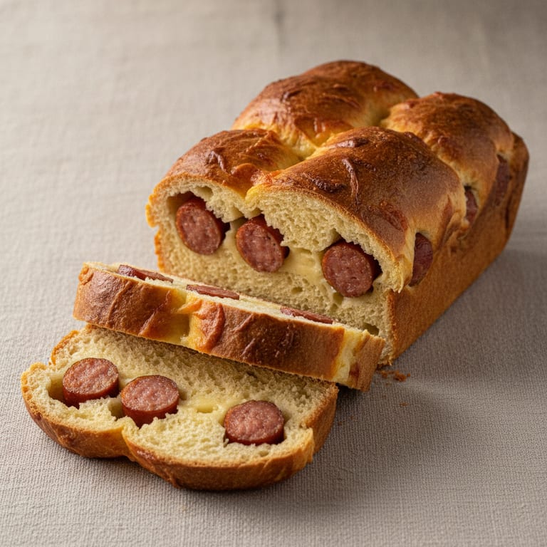 Brioche à la saucisse