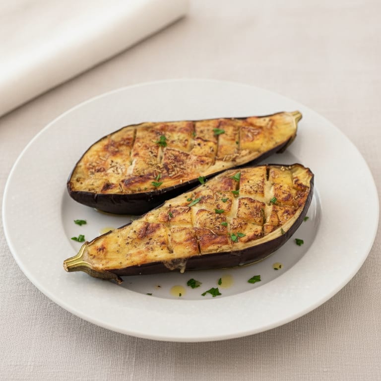 Aubergines au four