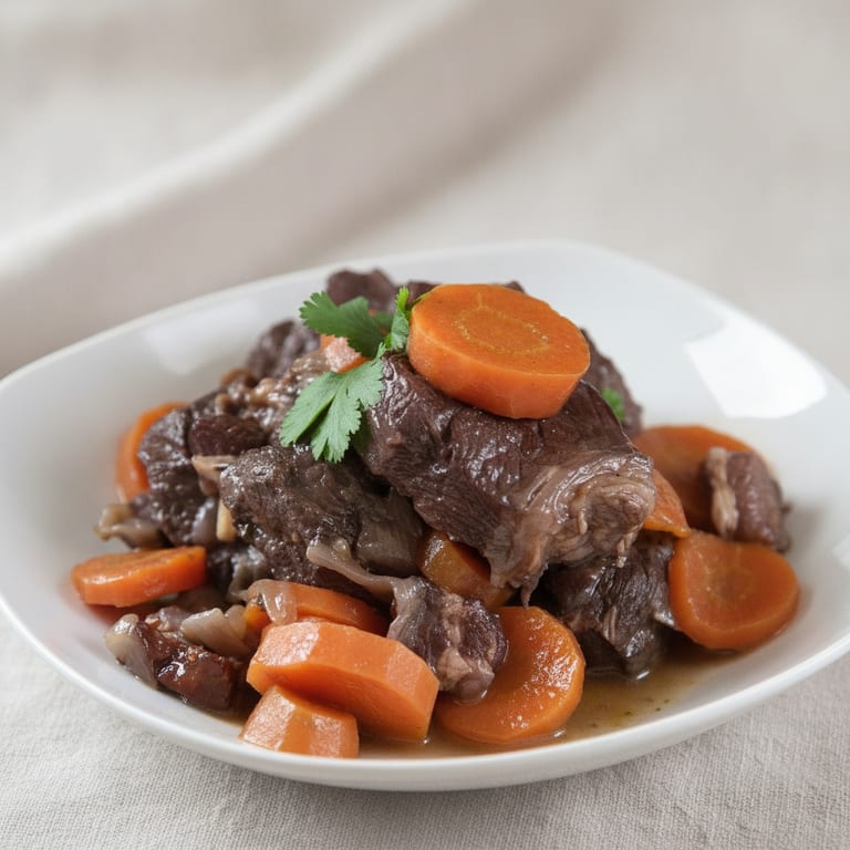Braisé de boeuf aux carottes