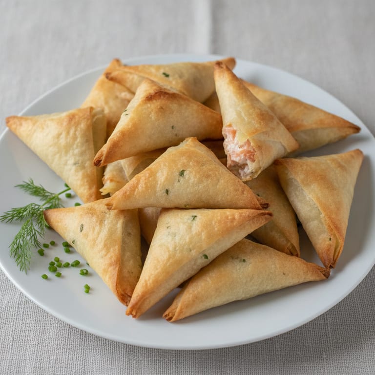 Saumon en feuille de brick