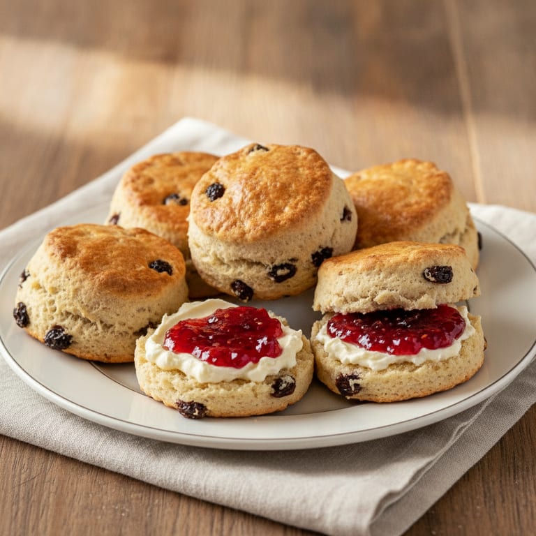 Scones aux raisins (Angleterre)