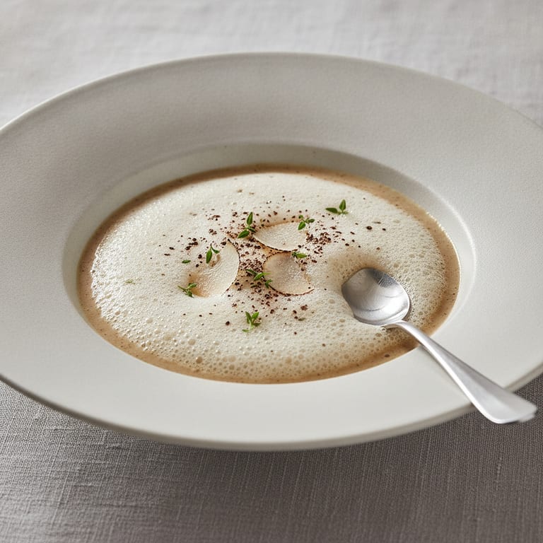 Cappuccino de champignons