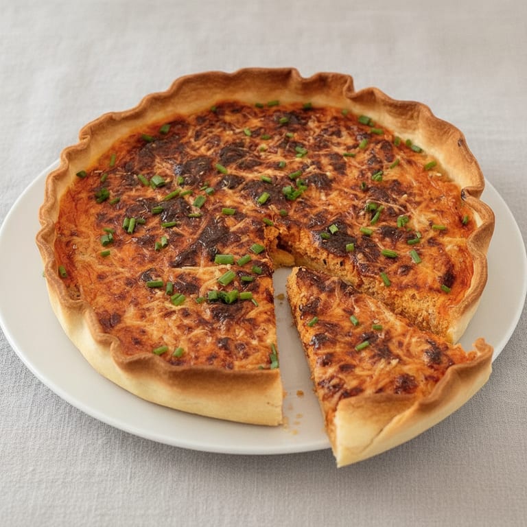 Tarte thon et tomate