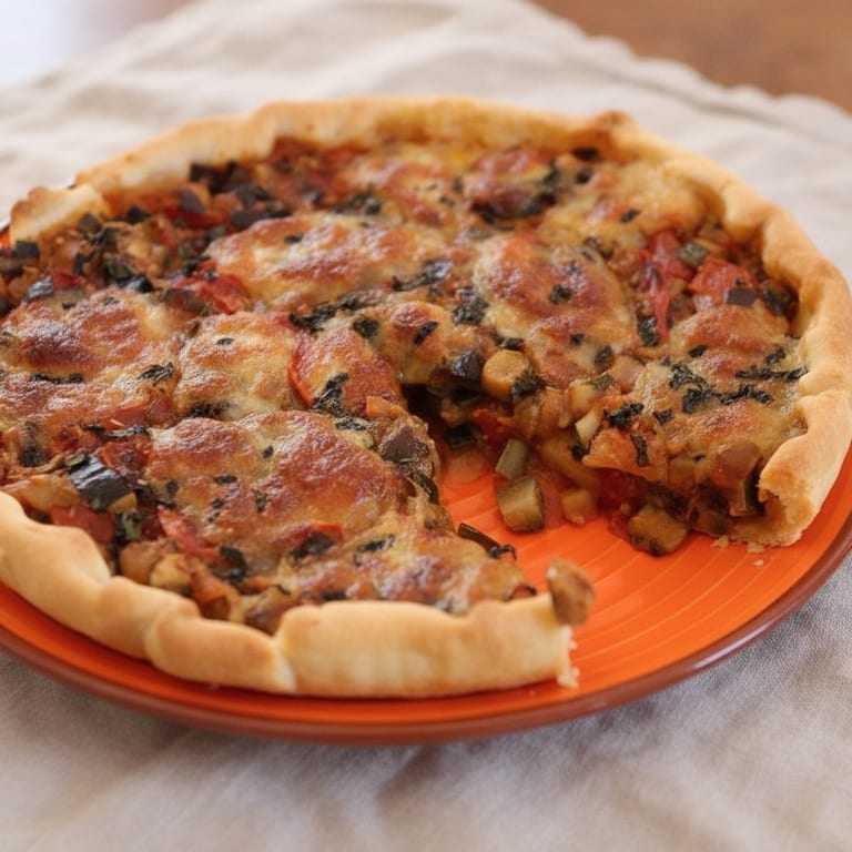 Sun-drenched Vegetable Tart
