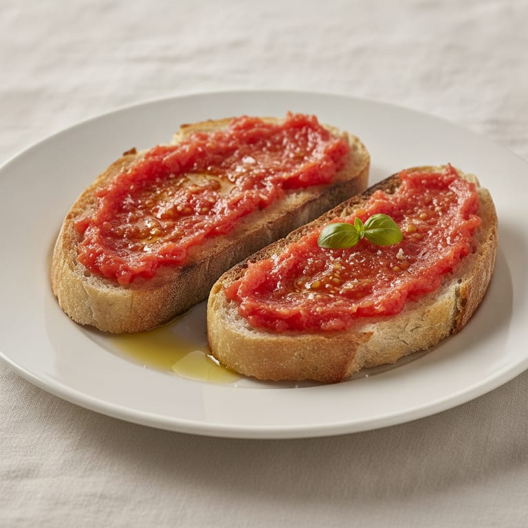 Pa amb tomaquet (tartine catalane)