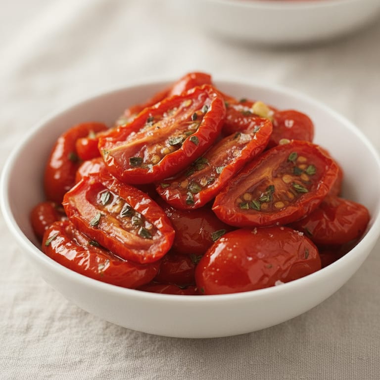 Tomates semi-séchées