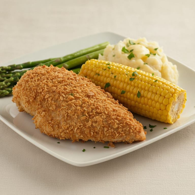 Poulet aux corn flakes