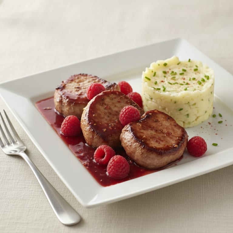 Filets de porc framboisine (Québec)