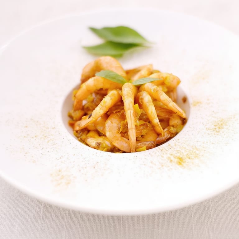 Curry de crevettes (Sud de l'Inde)