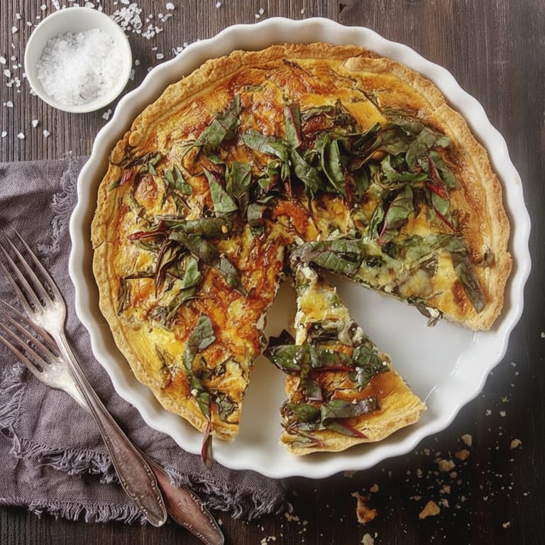 Tarte aux lardons améliorée