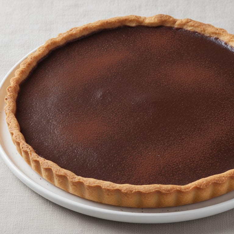 Tarte au chocolat noir