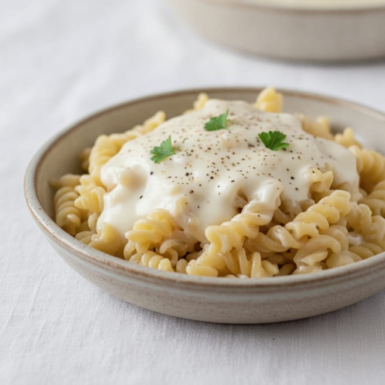 Béchamel express sans beurre