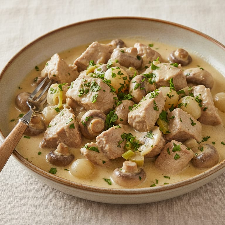 Blanquette de veau maison