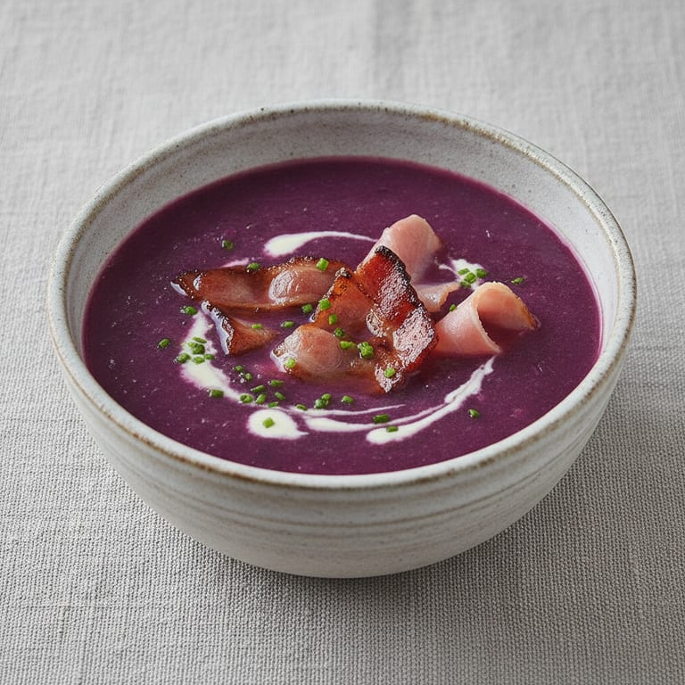 Soupe au chou rouge