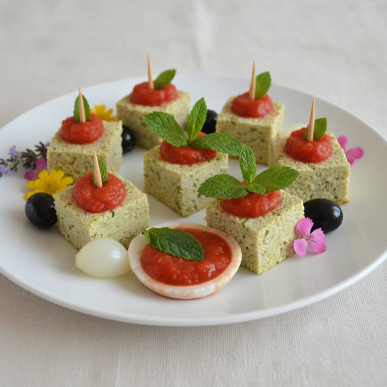 Flan de courgettes à la menthe extra