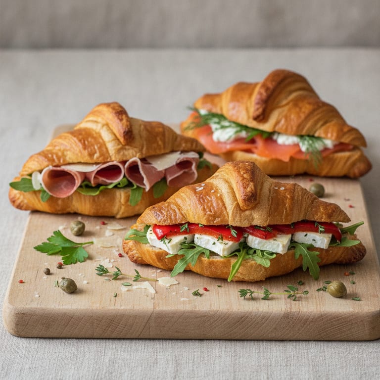 Croissants fourrés pour l'apéro