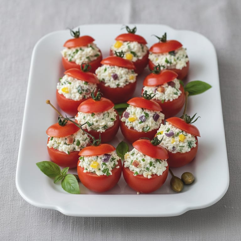 Tomates cerises aux 4 surprises