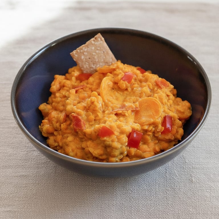 Dahl de lentilles corail