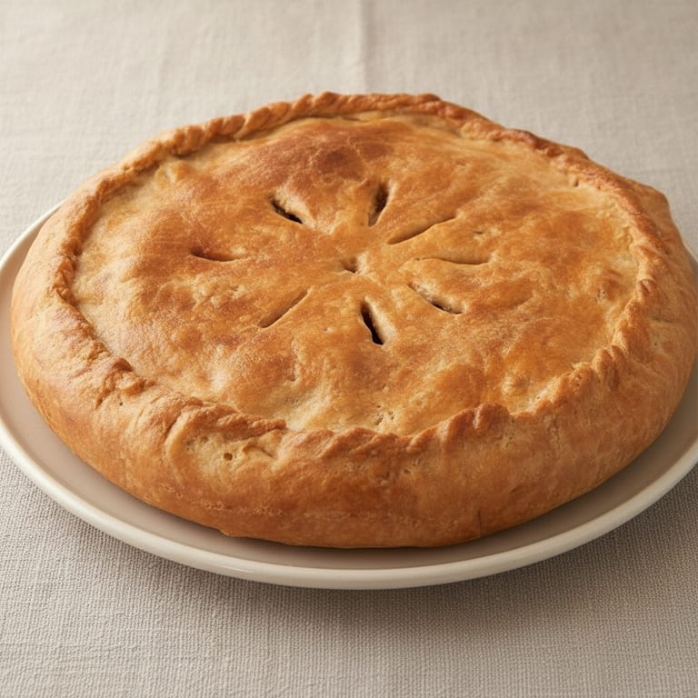 Tourte à la viande et aux marrons