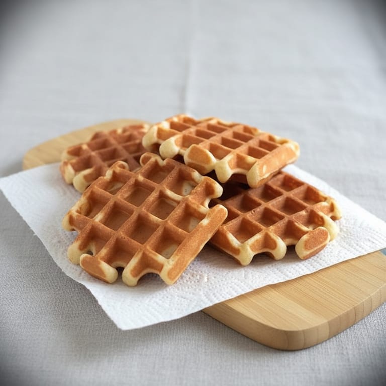 Gaufre allégée sans produit allégée et sans beurre ni huile