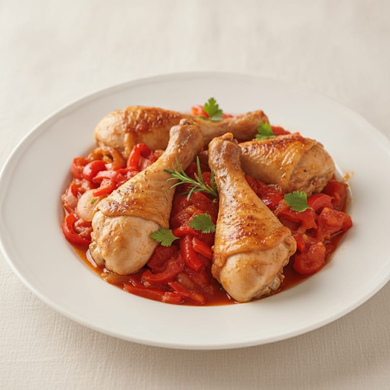 Poulet basquaise