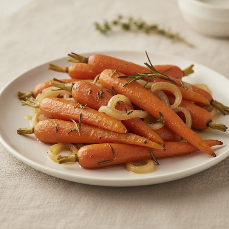 Carottes au four